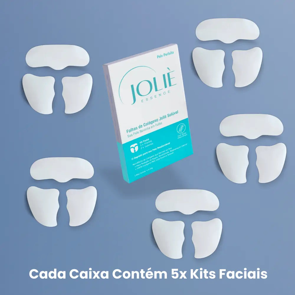 Combo Folhas de Colágeno & Colágeno Líquido Peptide Joliè ( 1 x 1 )